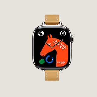 Series 11 case & Band Apple Watch Hermès Single Tour 42 mm